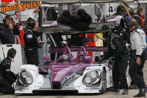 Jos Verstappen in de pits/foto Frits van Eldik